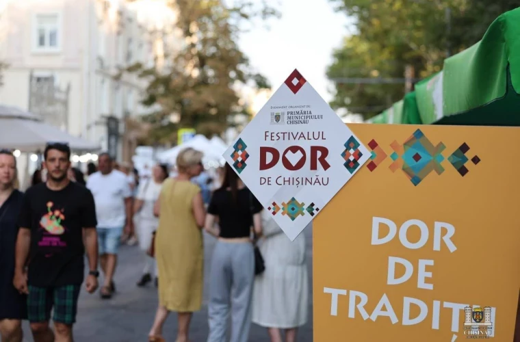832644 В Кишинёве 24 августа на улице Евгения Доги состоится фестиваль Dor de Chișinău, посвящённый культуре и традициям столицы